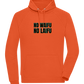 No Waifu No Laifu Design - Comfort unisex hoodie_BURNT ORANGE_front