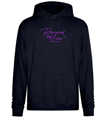 Powered By Love Design - Premium Essential Unisex Hoodie_FRENCH NAVY_front