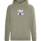 Talk to the Paw Design - Comfort unisex hoodie_KHAKI_front