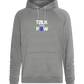 Talk to the Paw Design - Comfort unisex hoodie_ORION GREY II_front