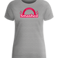 Let's Get Smashed Design - Basic women's fitted t-shirt_ORION GREY_front