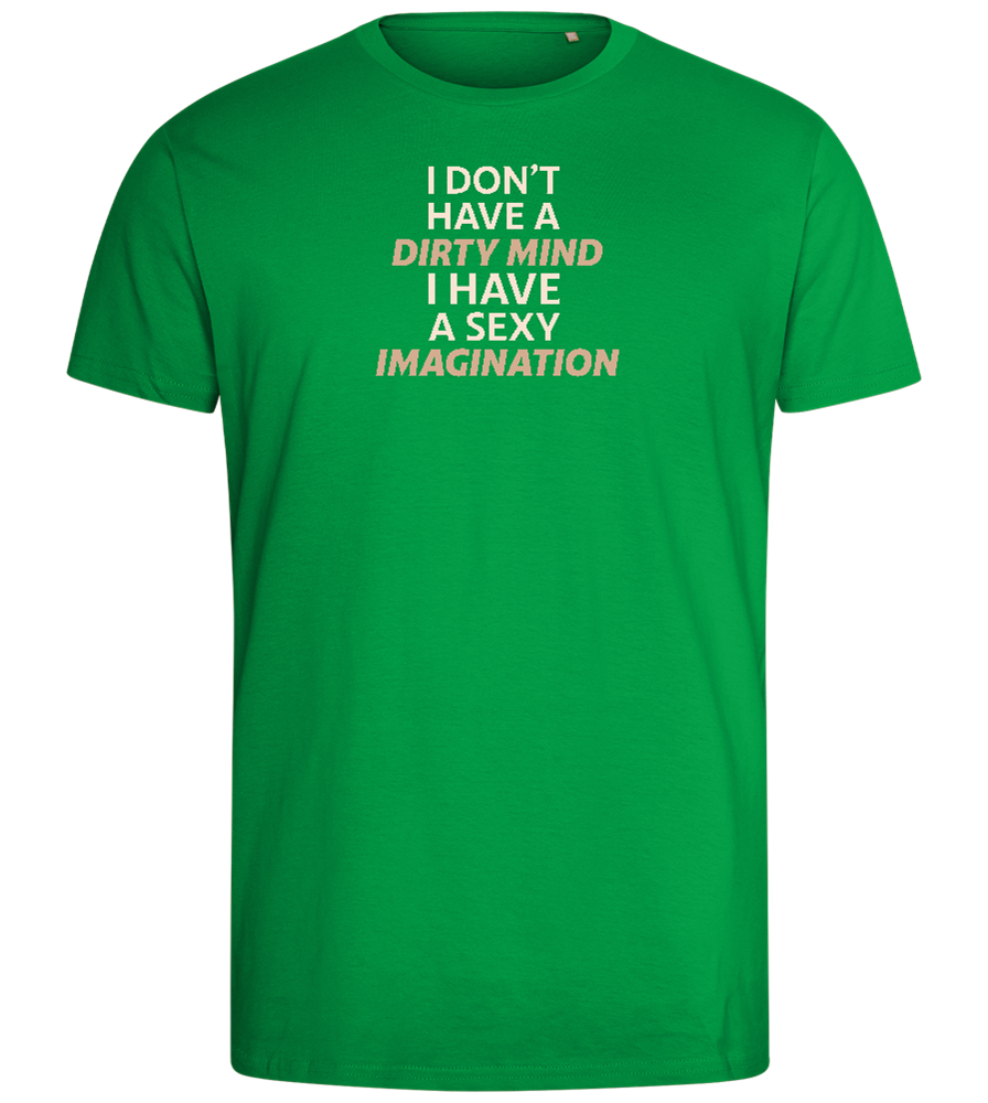 Sexy Imagination Design - Comfort men's fitted t-shirt_MEADOW GREEN_front