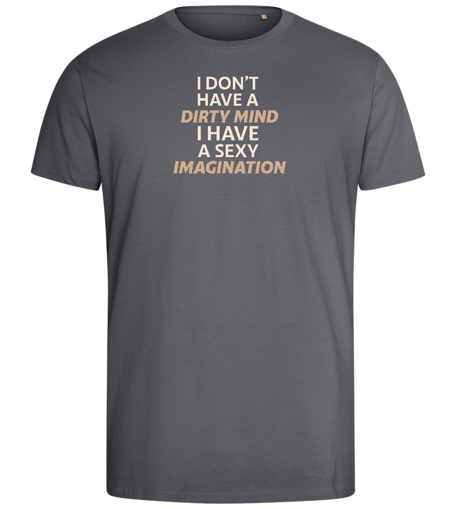 Sexy Imagination Design - Comfort men's fitted t-shirt_MOUSE GREY_front