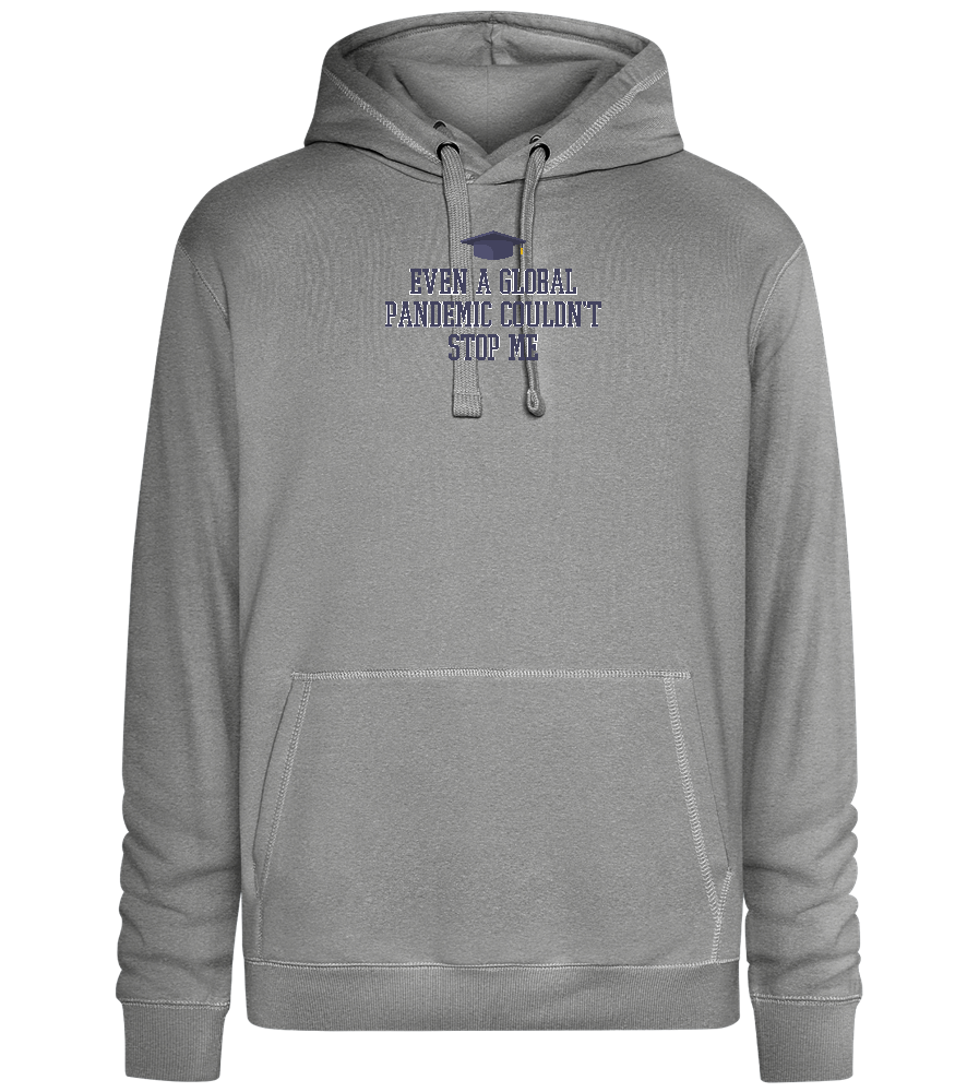 Unstoppable Design - Premium unisex hoodie_ORION GREY II_front