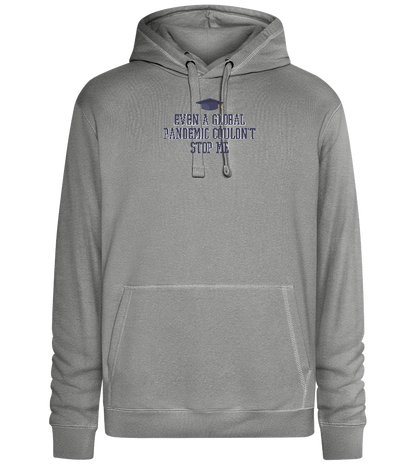 Unstoppable Design - Premium unisex hoodie_ORION GREY II_front