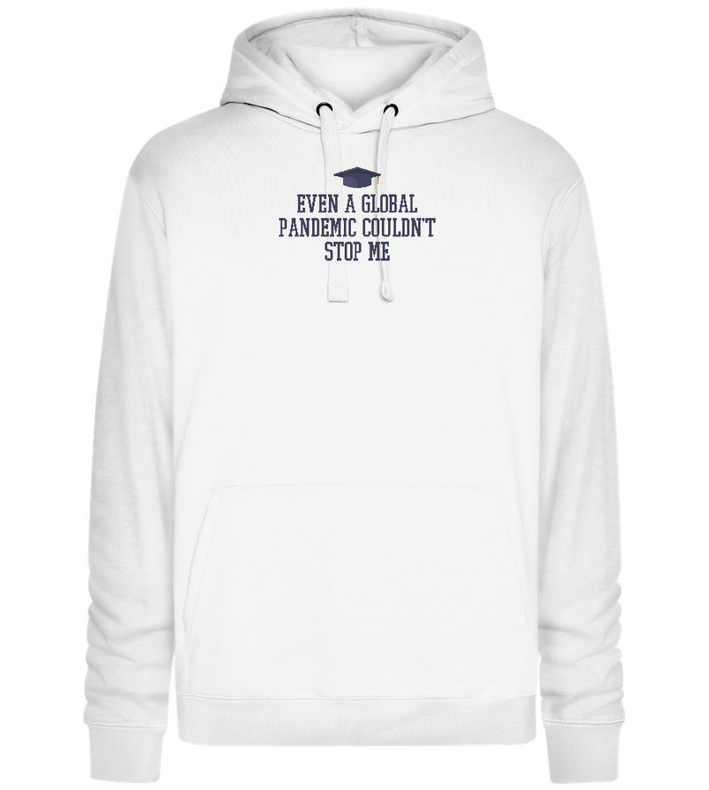 Unstoppable Design - Premium unisex hoodie_WHITE_front