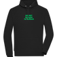 Do Not Return to Sender Design - Comfort unisex hoodie_BLACK_front