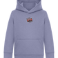 Feel the Beat Design - Comfort Kids Hoodie_BLUE_front