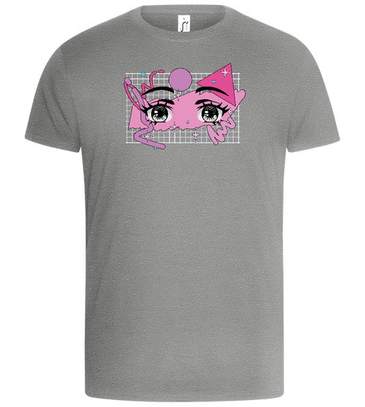 Fancy Eyes Design - Basic Unisex T-Shirt_ORION GREY_front