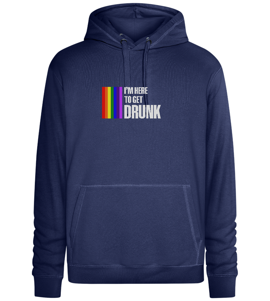 I'm Getting Drunk Design - Premium unisex hoodie_DENIM CHINA_front