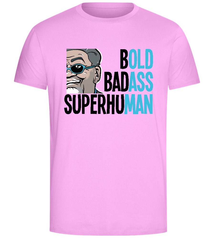 Bold Man Design - Comfort Unisex T-Shirt_CANDY PINK_front