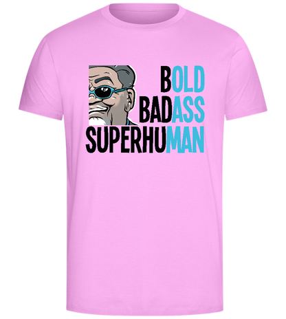 Bold Man Design - Comfort Unisex T-Shirt_CANDY PINK_front