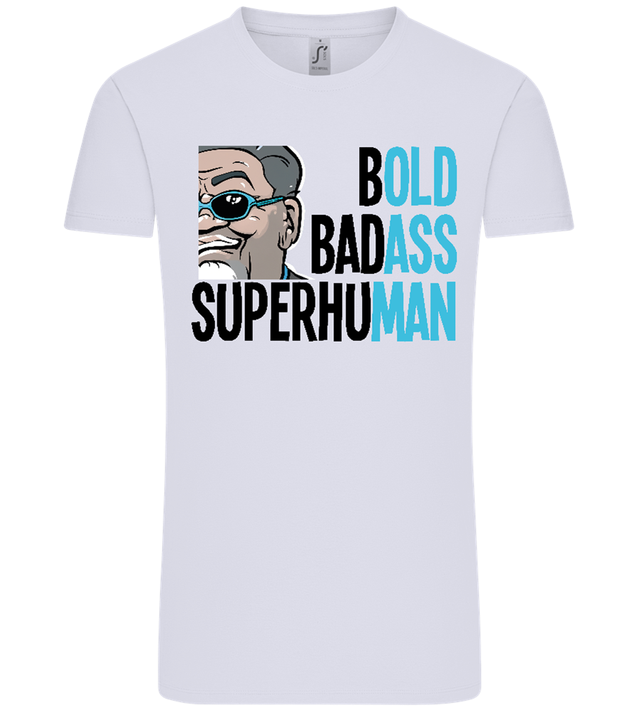 Bold Man Design - Comfort Unisex T-Shirt_LILAK_front