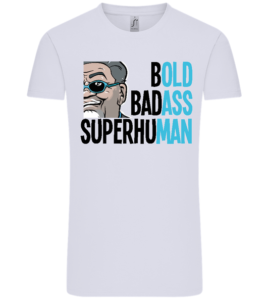 Bold Man Design - Comfort Unisex T-Shirt_LILAK_front