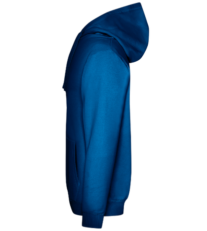 What The Buck Design - Premium unisex hoodie_ROYAL_left