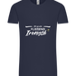 Fluently Ironic Design - Comfort Unisex T-Shirt_FRENCH NAVY_front