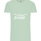 Fluently Ironic Design - Comfort Unisex T-Shirt_ICE GREEN_front