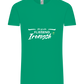 Fluently Ironic Design - Comfort Unisex T-Shirt_SPRING GREEN_front