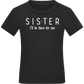 Sister Design - Comfort kids fitted t-shirt_DEEP BLACK_front