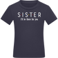 Sister Design - Comfort kids fitted t-shirt_FRENCH NAVY_front