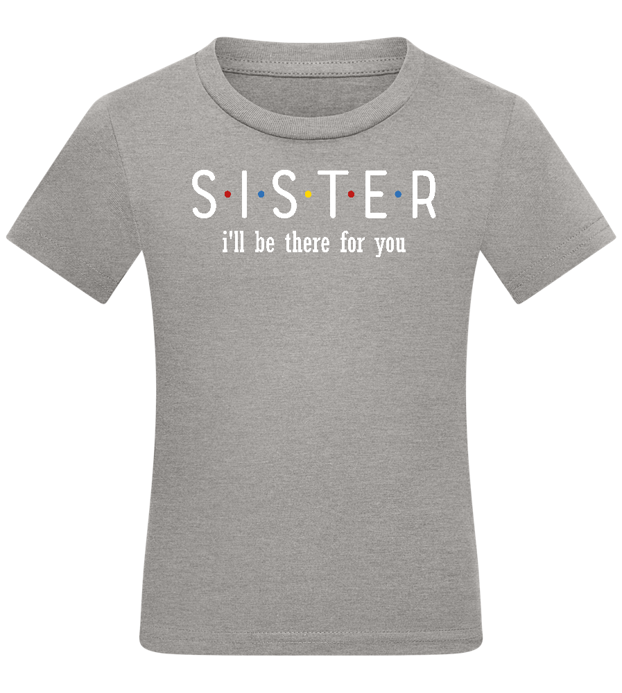 Sister Design - Comfort kids fitted t-shirt_ORION GREY_front