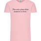 The Only Place That Matters Design - Comfort Unisex T-Shirt_CANDY PINK_front