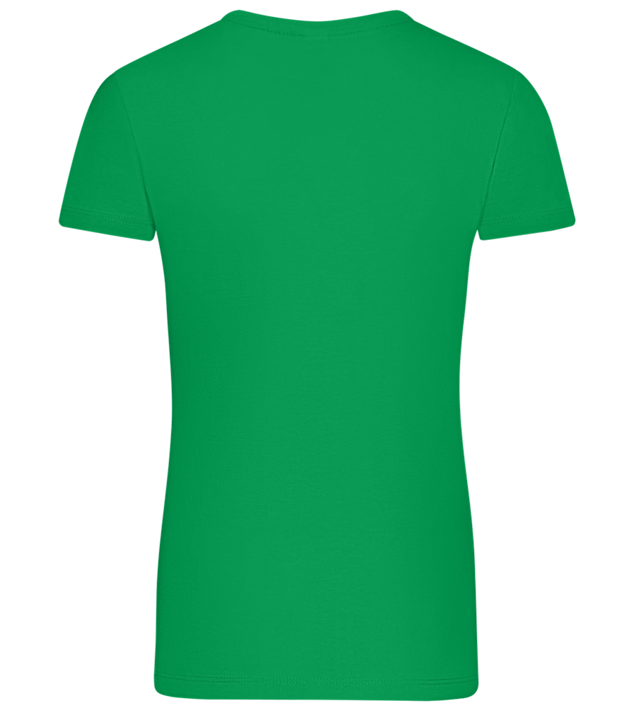 Cause For Weight Gain Design - Comfort women's t-shirt_MEADOW GREEN_back