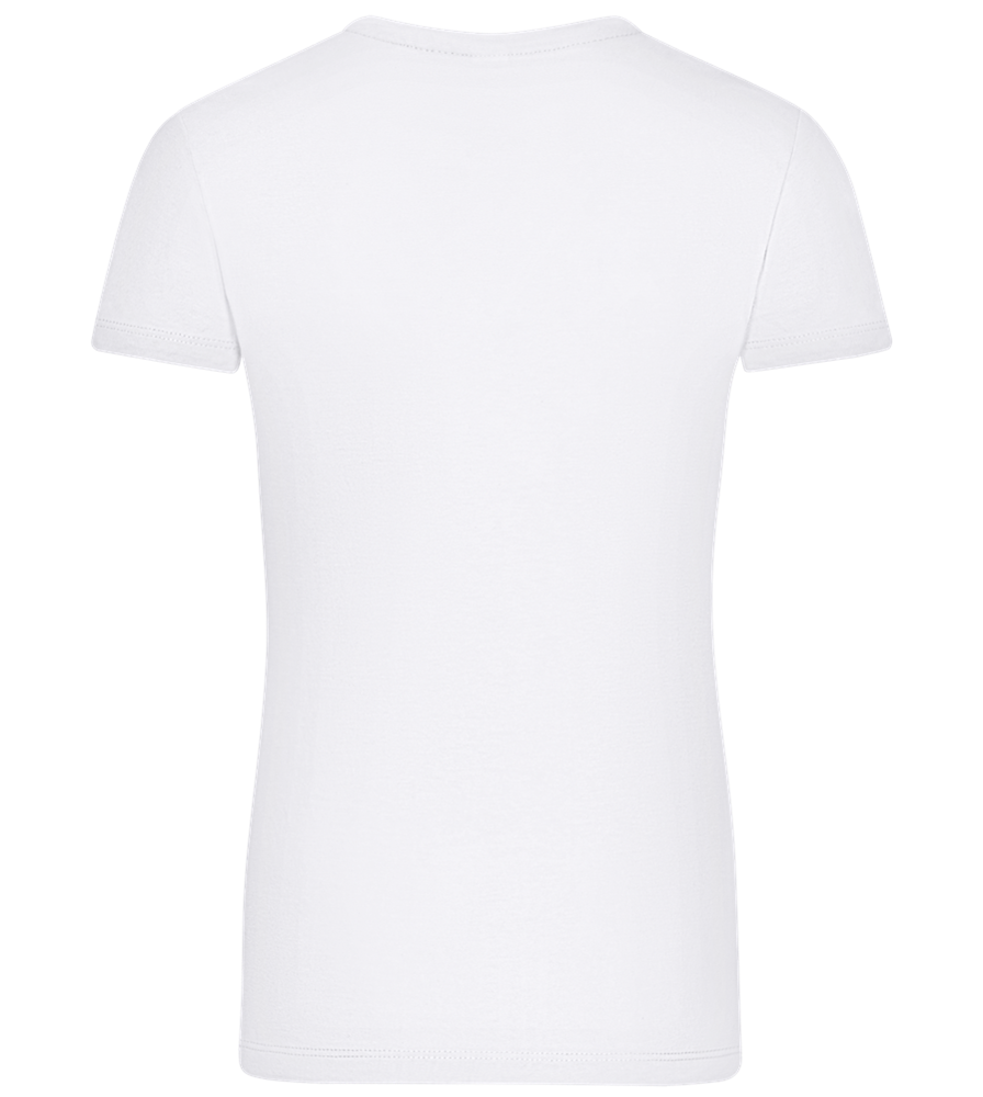 Cause For Weight Gain Design - Comfort women's t-shirt_WHITE_back