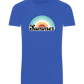 Summer Rainbow Design - Basic Unisex T-Shirt_ROYAL_front
