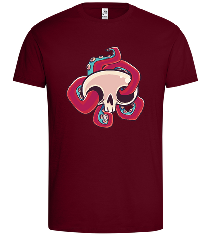 Squid Skull Design - Premium men's t-shirt_CHILE_front