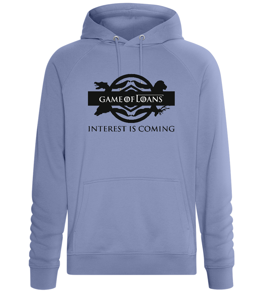 Game Of Loans Grad Design - Comfort unisex hoodie_BLUE_front