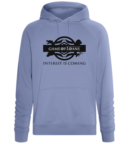 Game Of Loans Grad Design - Comfort unisex hoodie_BLUE_front