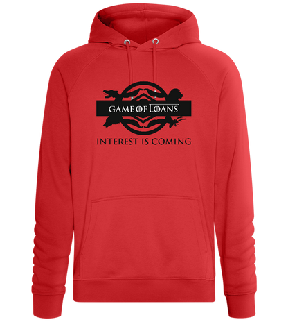 Game Of Loans Grad Design - Comfort unisex hoodie_RED_front