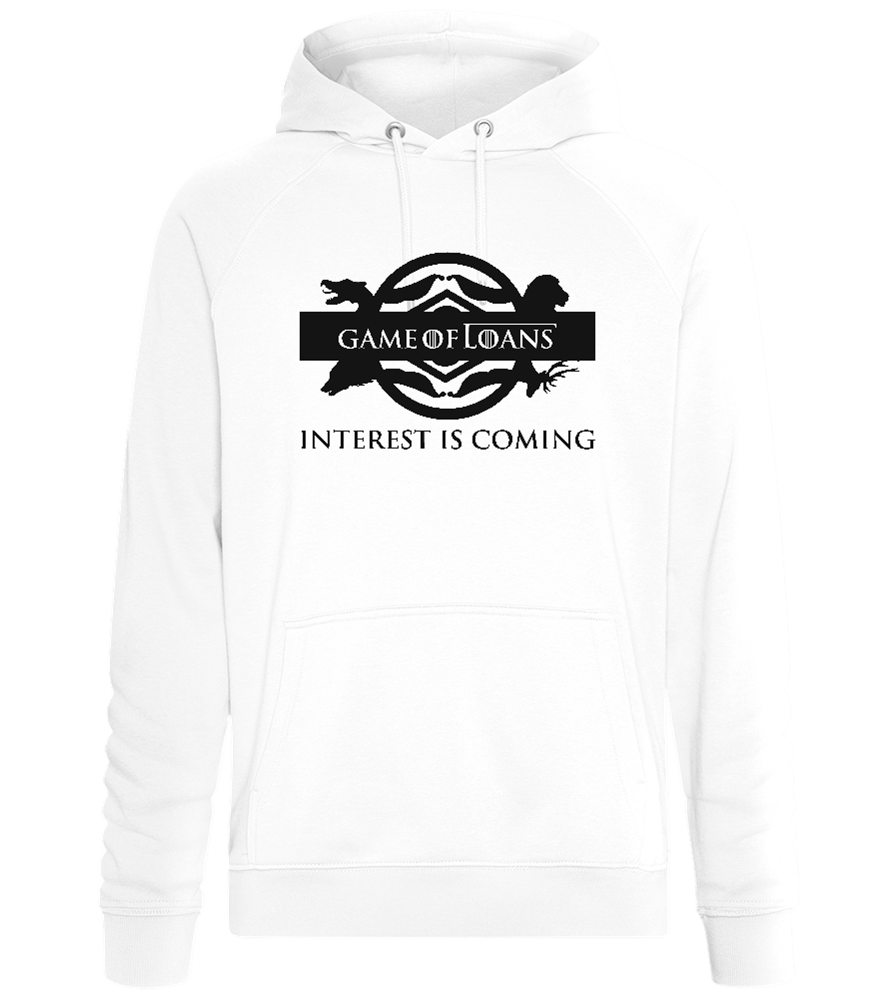 Game Of Loans Grad Design - Comfort unisex hoodie_WHITE_front