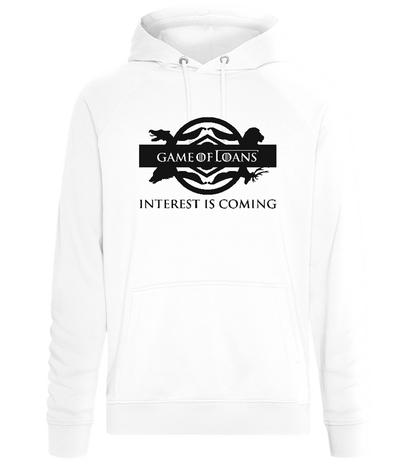 Game Of Loans Grad Design - Comfort unisex hoodie_WHITE_front