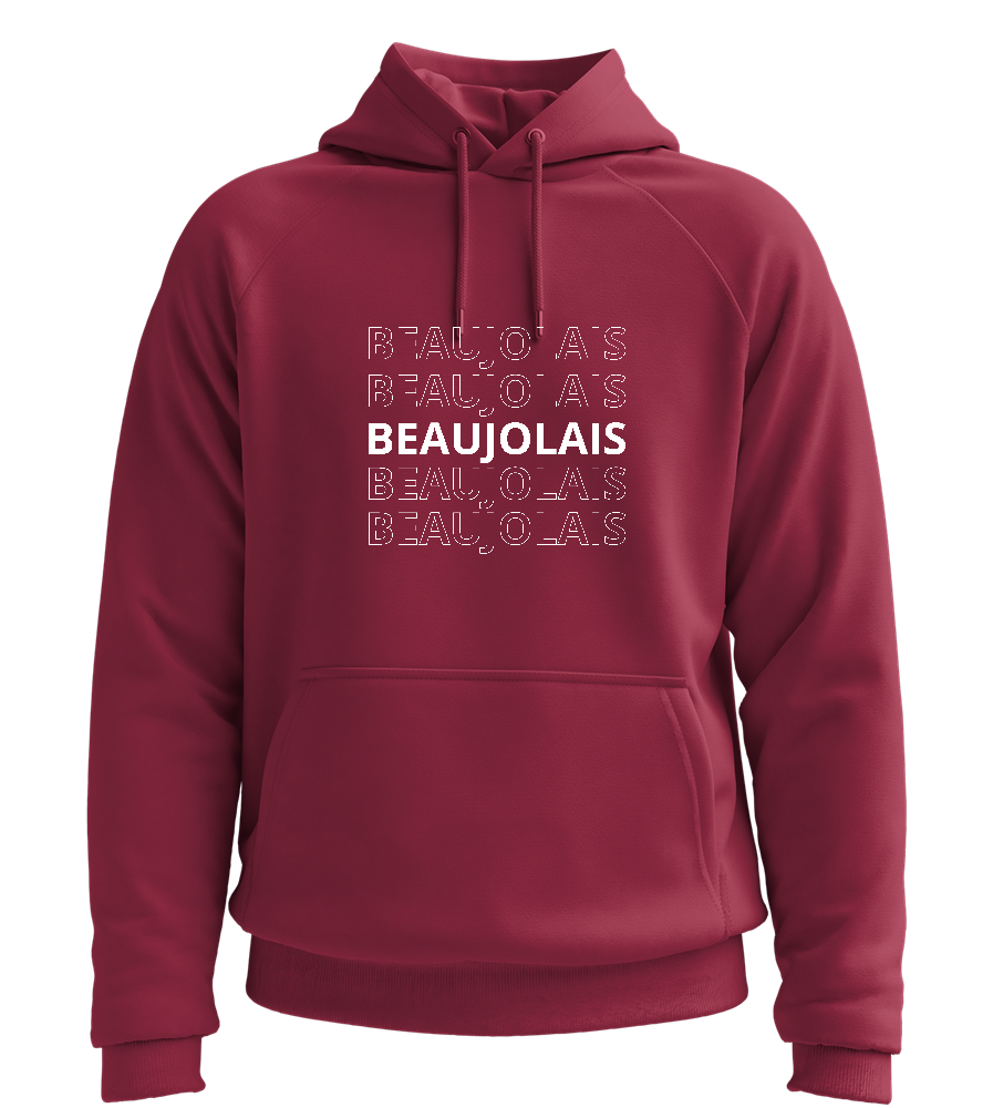Beaujolais Design - Comfort unisex hoodie_BORDEAUX_front