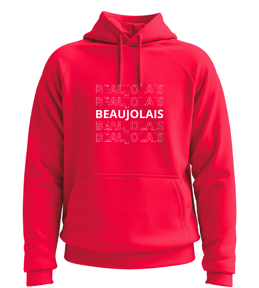 Beaujolais Design - Comfort unisex hoodie_RED_front