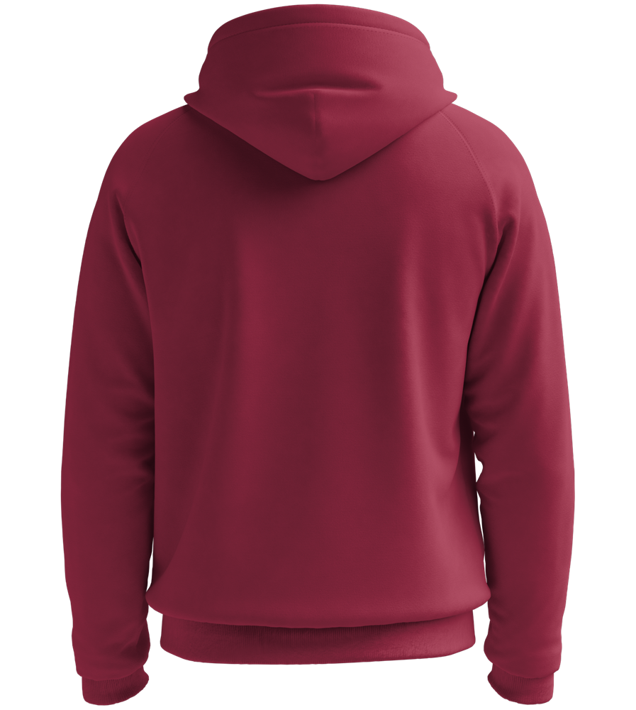 Beaujolais Design - Comfort unisex hoodie_BORDEAUX_back