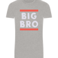 Big Bro Text Design - Basic Unisex T-Shirt_ORION GREY_front