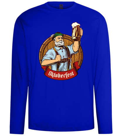 Oktoberfest Man Design - Comfort men's long sleeve t-shirt_OVERSEAS_front