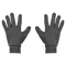 Tactile Sport Gloves for Smartphones_BLACK_front