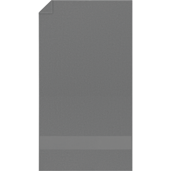 Organic Cotton Towel 50x30cm_GREY_front