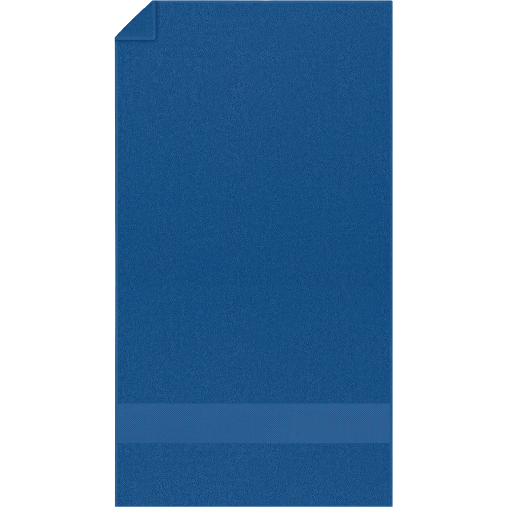 Organic Cotton Towel 50x30cm_ROYAL BLUE_front