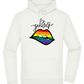 Be Yourself Rainbow Lips Design - Premium Essential Unisex Hoodie_CREAMY GREEN_front