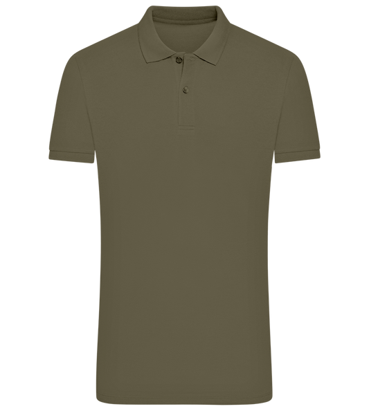 Comfort men´s summer polo shirt_ARMY_front