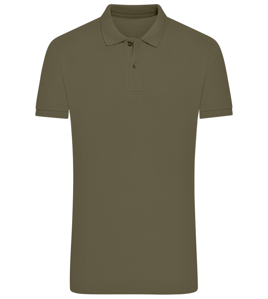 Comfort men´s summer polo shirt_ARMY_front