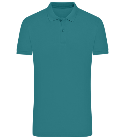 Comfort men´s summer polo shirt_BLUE DUCK_front