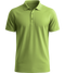 Basic men´s summer polo shirt_GREEN APPLE_front