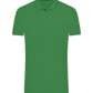 Comfort men´s summer polo shirt_MEADOW GREEN_front