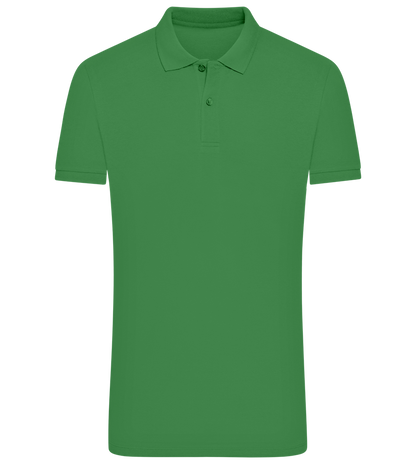 Comfort men´s summer polo shirt_MEADOW GREEN_front